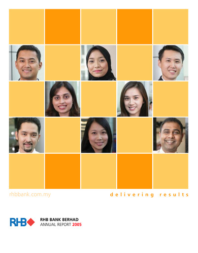 Miniature RHB Bank Rapport annuel 2005