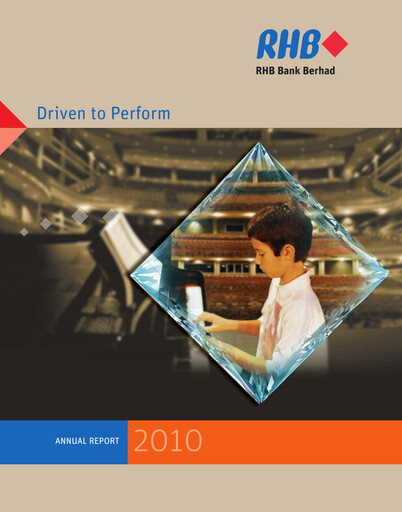 Miniature RHB Bank Rapport annuel 2010