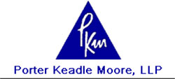 (PORTER KEADLE MOORE, LLP LOGO)