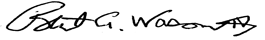 -s- Robert A. Wason IV