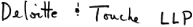 (DELOITTE & TOUCHE LLP)