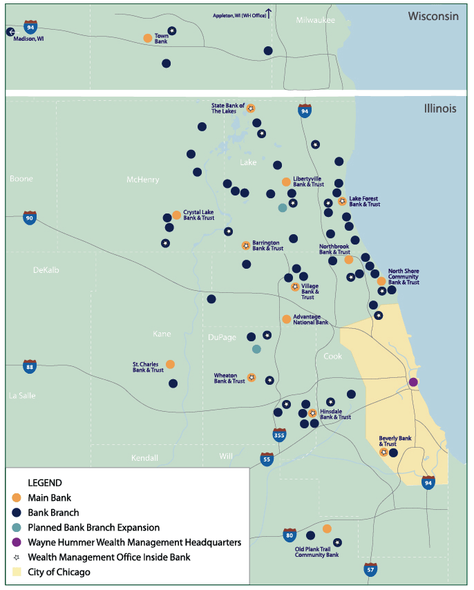 (BANKING AND WEALTH MANAGEMENT LOCATIONS GRAPHIC)
